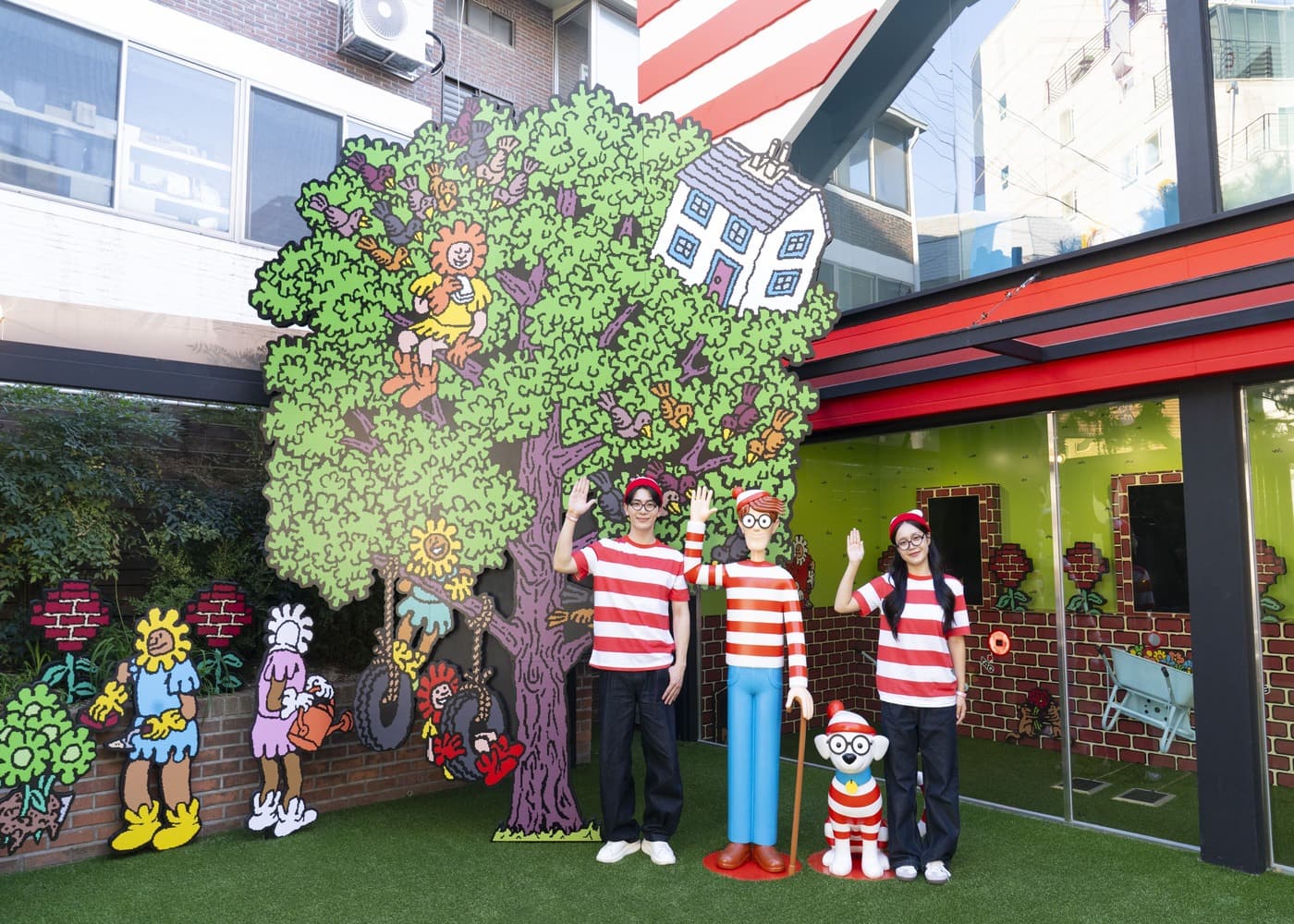 월리를 찾아라 체험관 플레이스 2 외부 포토존
