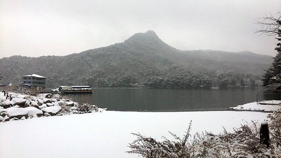 겨울 산정호수