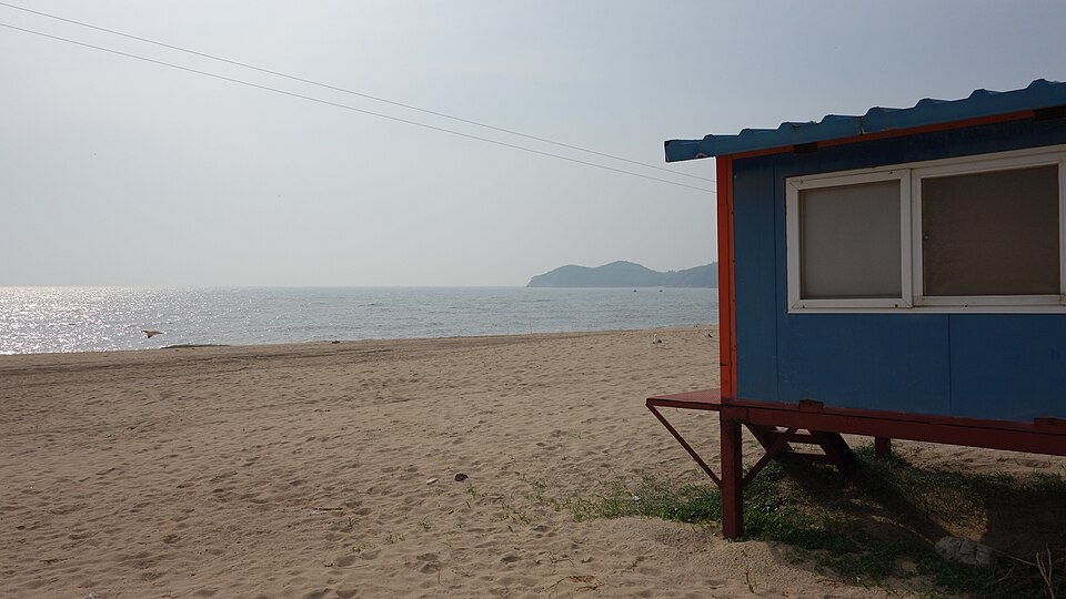 무의도 하나개해수욕장의 해변 시설