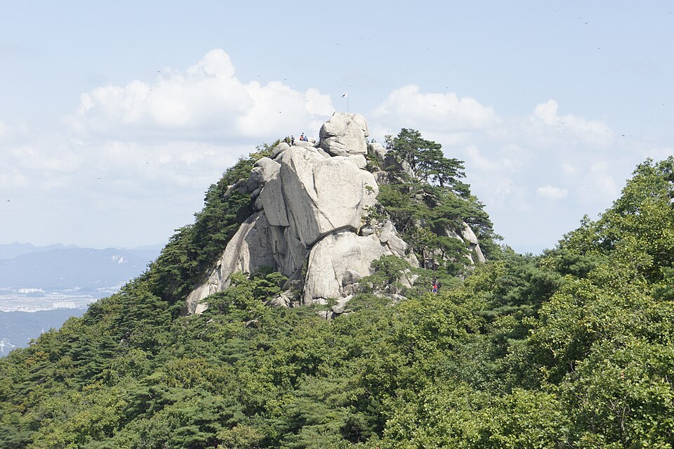 수락산 정상부